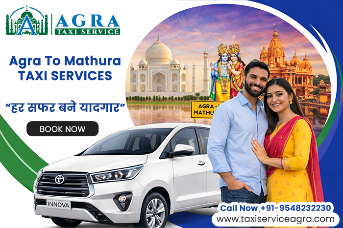Hire Agra to Mathura Taxi