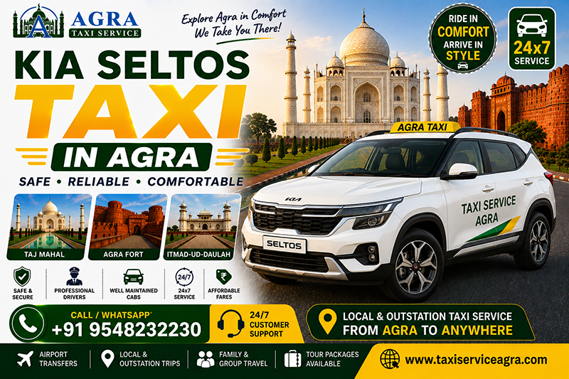 Kia Seltos Taxi in Agra