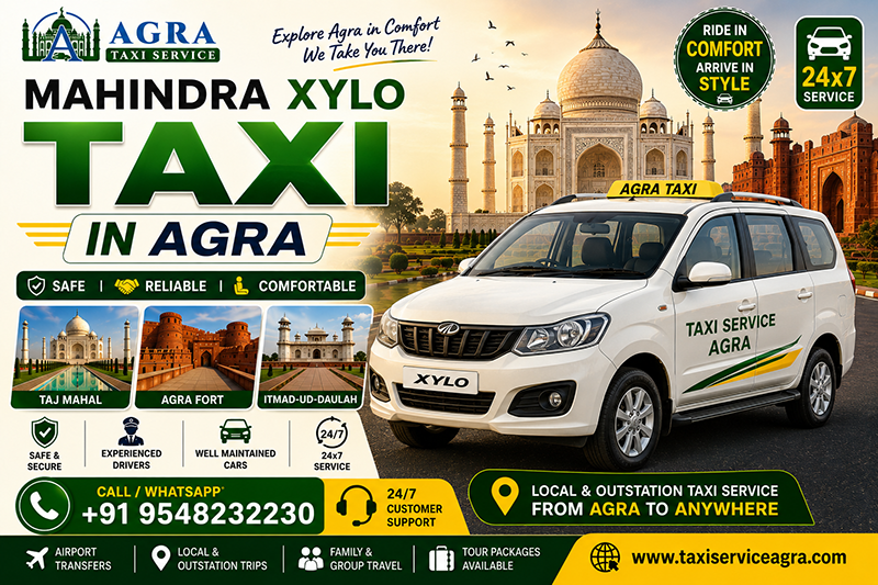 Mahindra Xylo Taxi in Agra