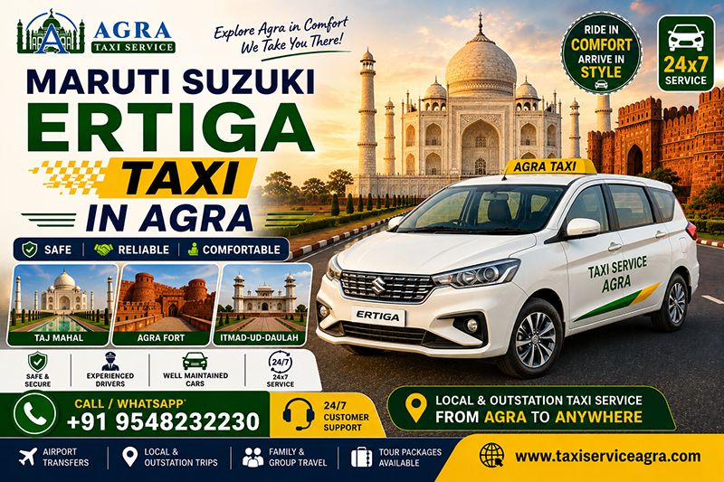 Maruti Suzuki Ertiga Taxi in Agra