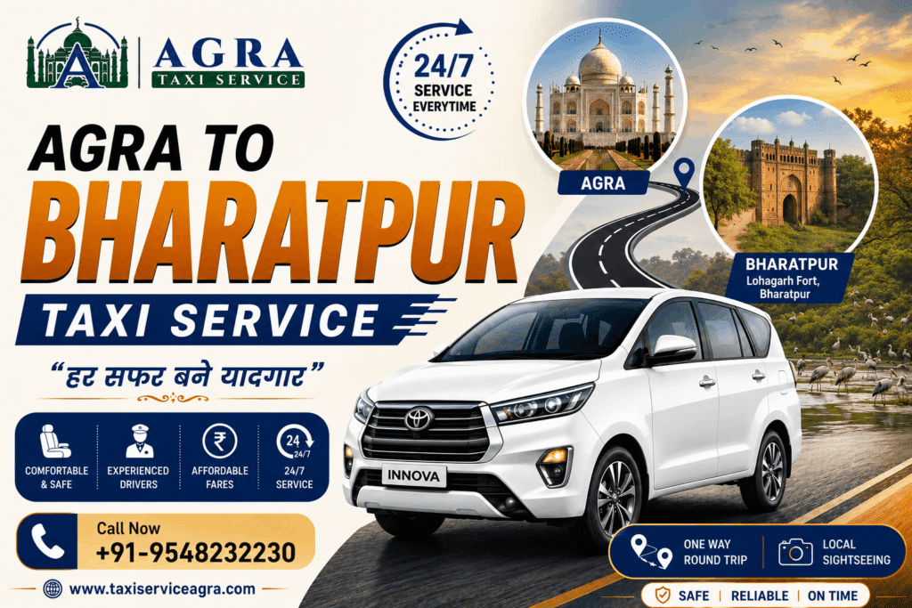 Hire Agra to Bharatpur Taxi