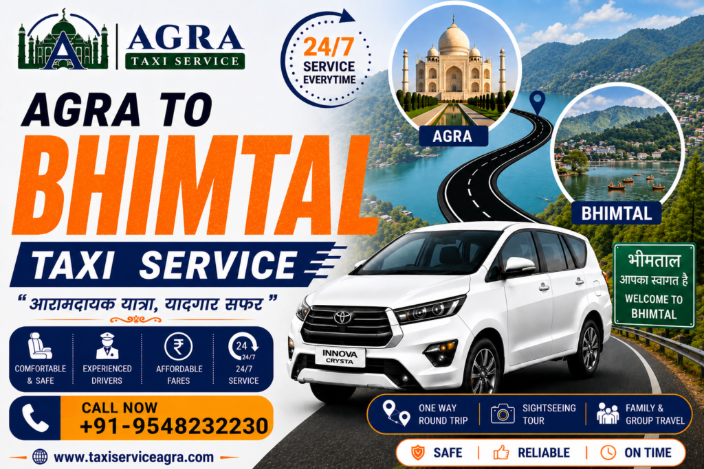 Agra to Bhimtal Taxi