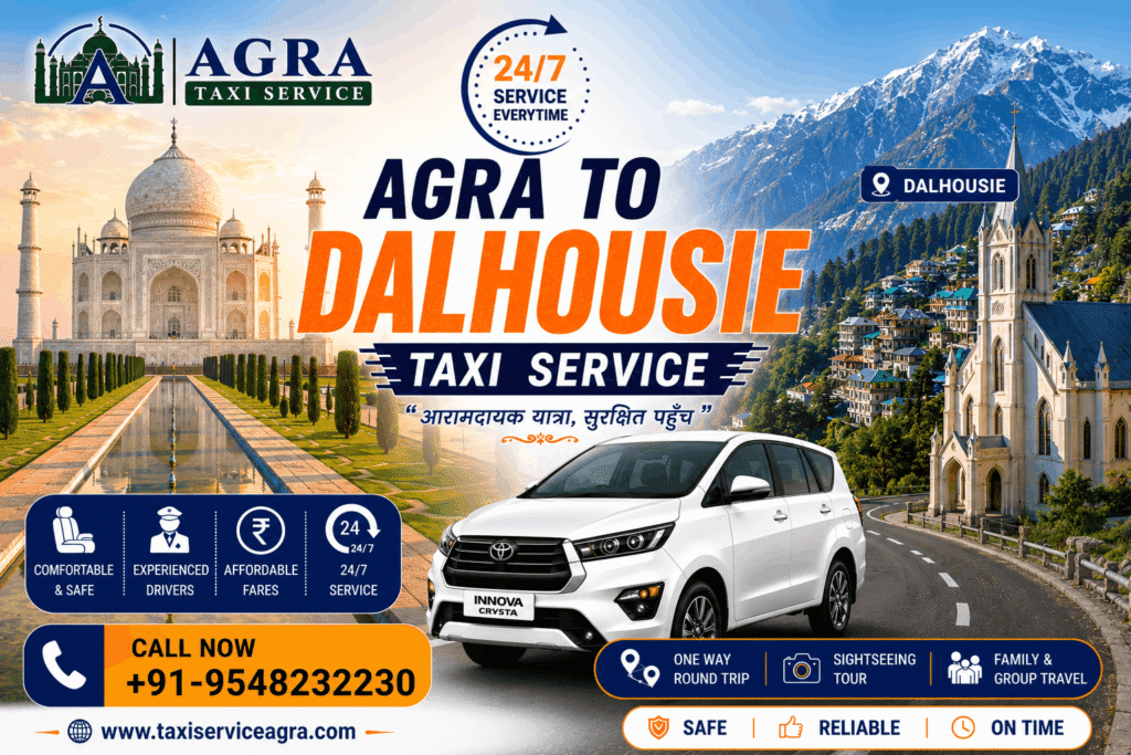 Agra to Dalhousie Taxi