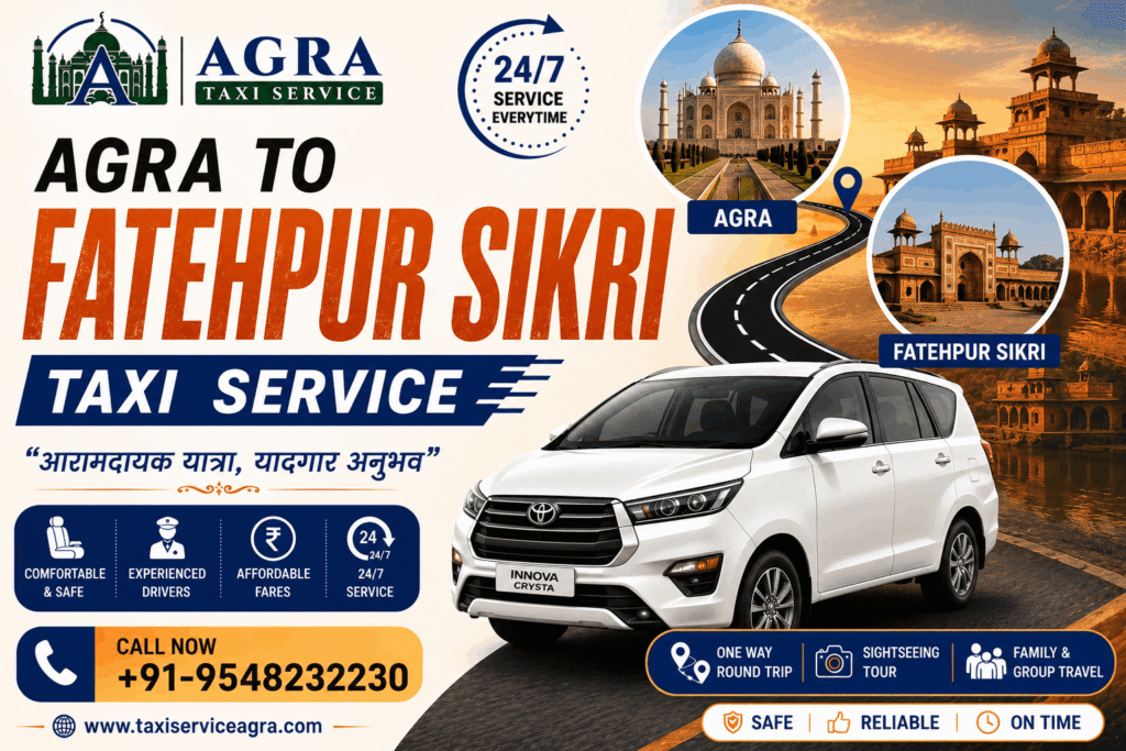 Agra to Fatehpur Sikri Taxi