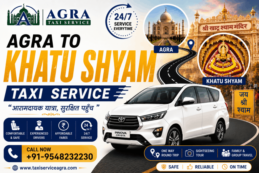 Agra to Khatu Shyam Taxi