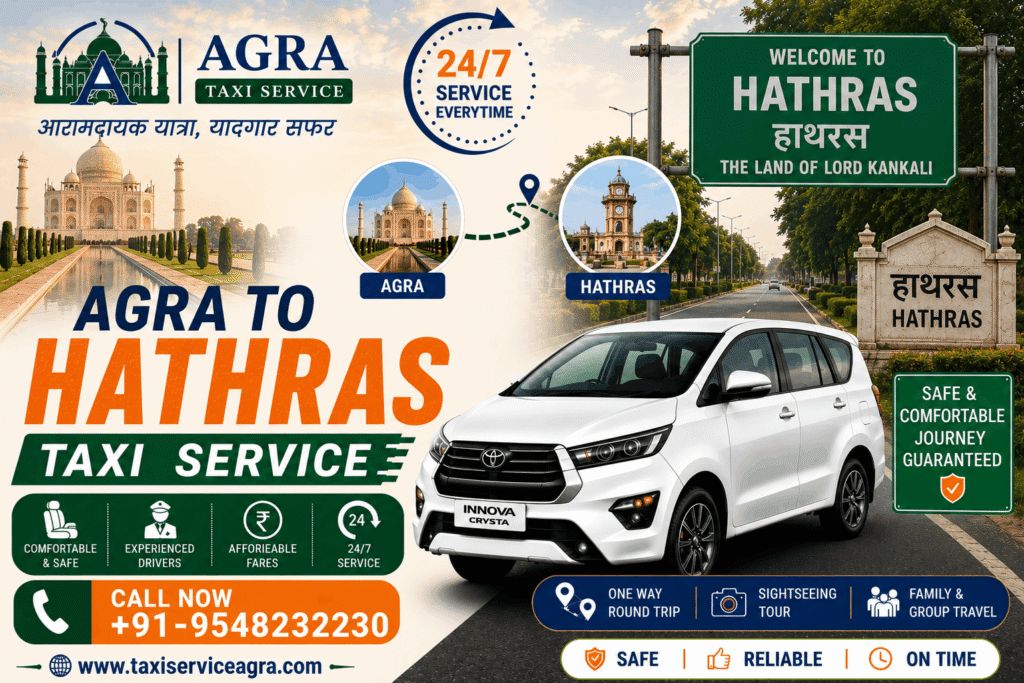 Agra to Hathras Taxi