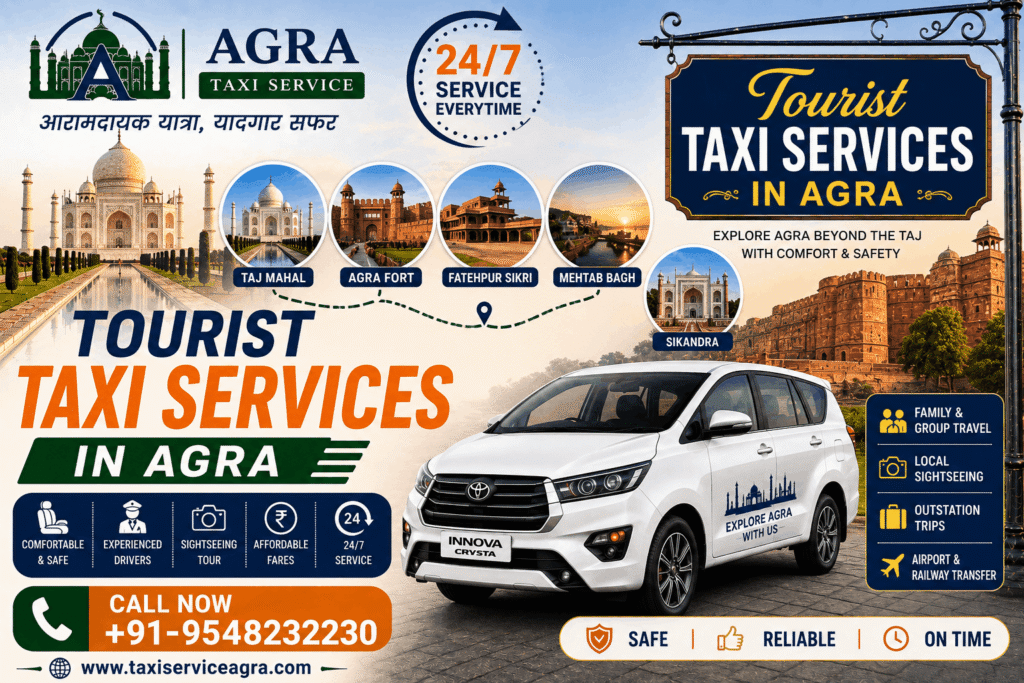 Tourist Taxi Services in Agra